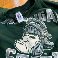 Vintage MSU Gruff Sparty Logo 7 Sweatshirt XL (1990s)