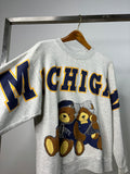 1990s Big Spellout Bears University Of Michigan Crewneck Small