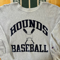 Vintage Hounds Baseball Champion Reverse Weave Crewneck Sweatshirt (1990s)