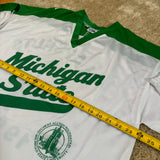 Vintage MSU Gruff Sparty “Slapshots” Hockey Jersey XL (1992)