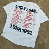 Vintage Bryan Adams Concert Shirt Large (1992)