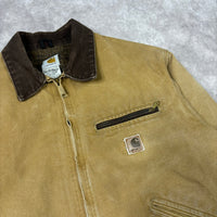 1990s Carhartt Detroit Jacket Camel/Brown XL