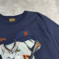 1996 Detroit Tigers “History” Graphic T-Shirt X-Large