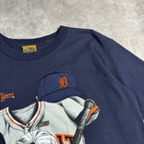 1996 Detroit Tigers “History” Graphic T-Shirt X-Large