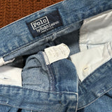 Vintage Polo Denim Shorts 33”