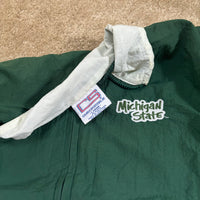 Vintage MSU Colorblock Windbreaker Large (1990s)