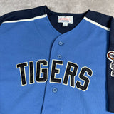 1990s Detroit Tigers Starter Baby Blue Baseball Jersey X-Large