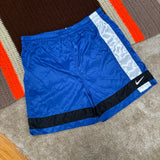 Vintage Nike Blue Satin Shorts Large