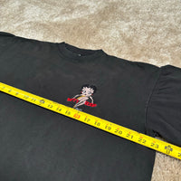 Vintage Betty Boop Embroidered T-Shirt XL (1990s)