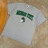 Vintage MSU Gruff Sparty Starter T-Shirt Large (1990s)