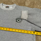 Vintage MSU Striped Sweatshirt Large (1990s)