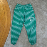 Vintage MSU Gruff Sparty Pinstripe Pants Small (1990s)