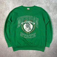 1990s MSU Gruff Sparty Crewneck Sweatshirt XL