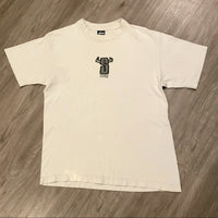 1990s STUSSY GRAPHIC T-SHIRT LARGE