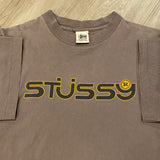 1990s STUSSY SPELLOUT GRAPHIC T-SHIRT SMALL