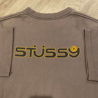 1990s STUSSY SPELLOUT GRAPHIC T-SHIRT SMALL