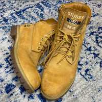 2013 Stussy x Timberland Wheat High Boots Men’s 10.5