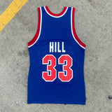 1990s DETROIT PISTONS GRANT HILL CHAMPION JERSEY SMALL