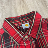 1990s Carhartt Rugged Outdoor Wear Flannel X-LARGE